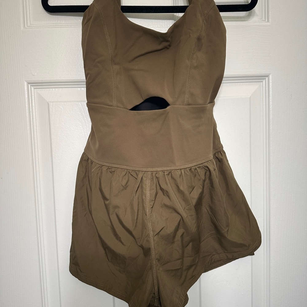 Free People Movement Righteous Runsie Brown Size XS - Picture 5 of 8